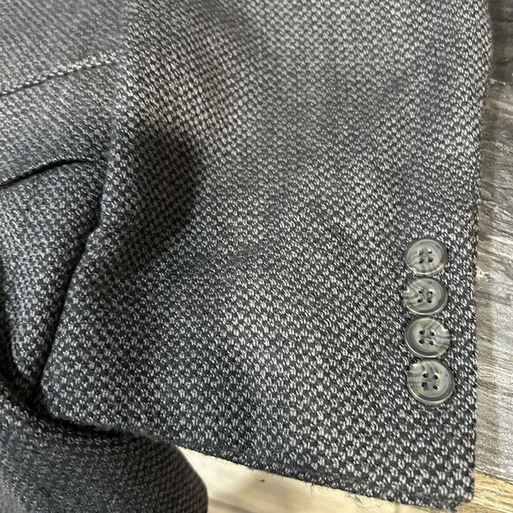 Hill And Archer Mens Blazer 44R Lambswool Single Breasted 3 Button Office Career - Picture 10 of 12